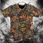 Deafening Silence // Camo Deer Coffin Tee